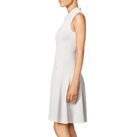 Jason Wu Thuya Knit Polo Dress With Flounce Hem ASO Spencer Hastings - Picture 4 of 12